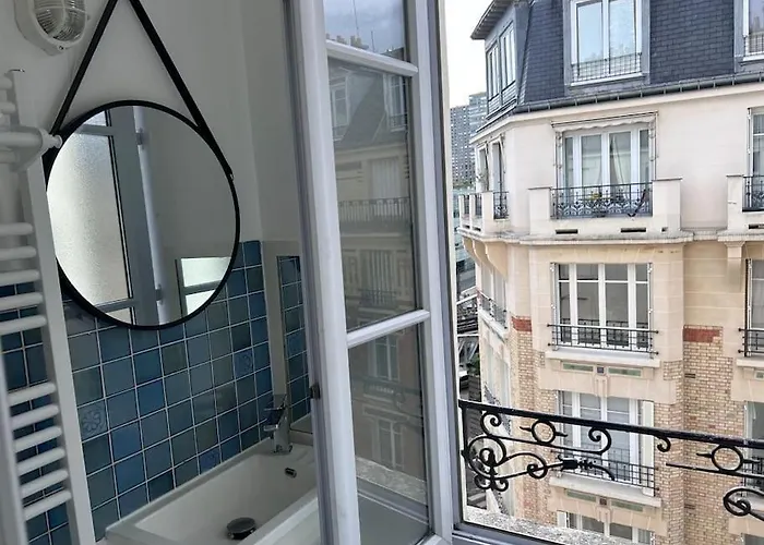 Elegant Eiffel Tower View Flat Paris
